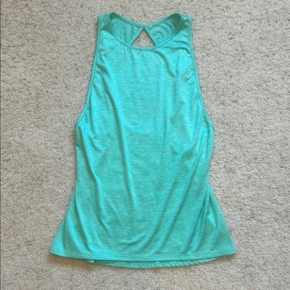 NWOT Sleeveless Teal Women's Top